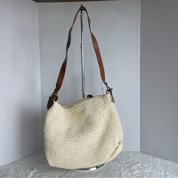 Vintage MAGID Paper straw tote. From Robisons May Store . - Picture 1 of 12